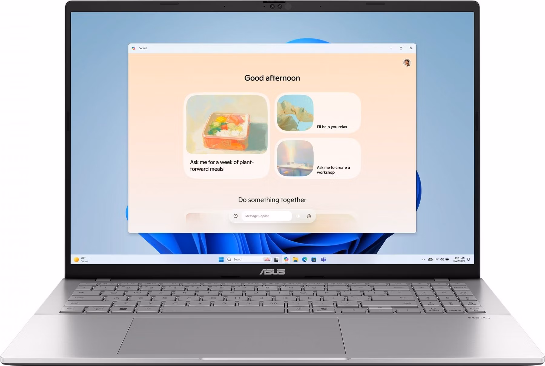 ASUS Vivobook S 16/M3607KA-OLED009W/AI7-350/16"/WUXGA/32GB/1TB/AMD int/W11H/Silver/2R