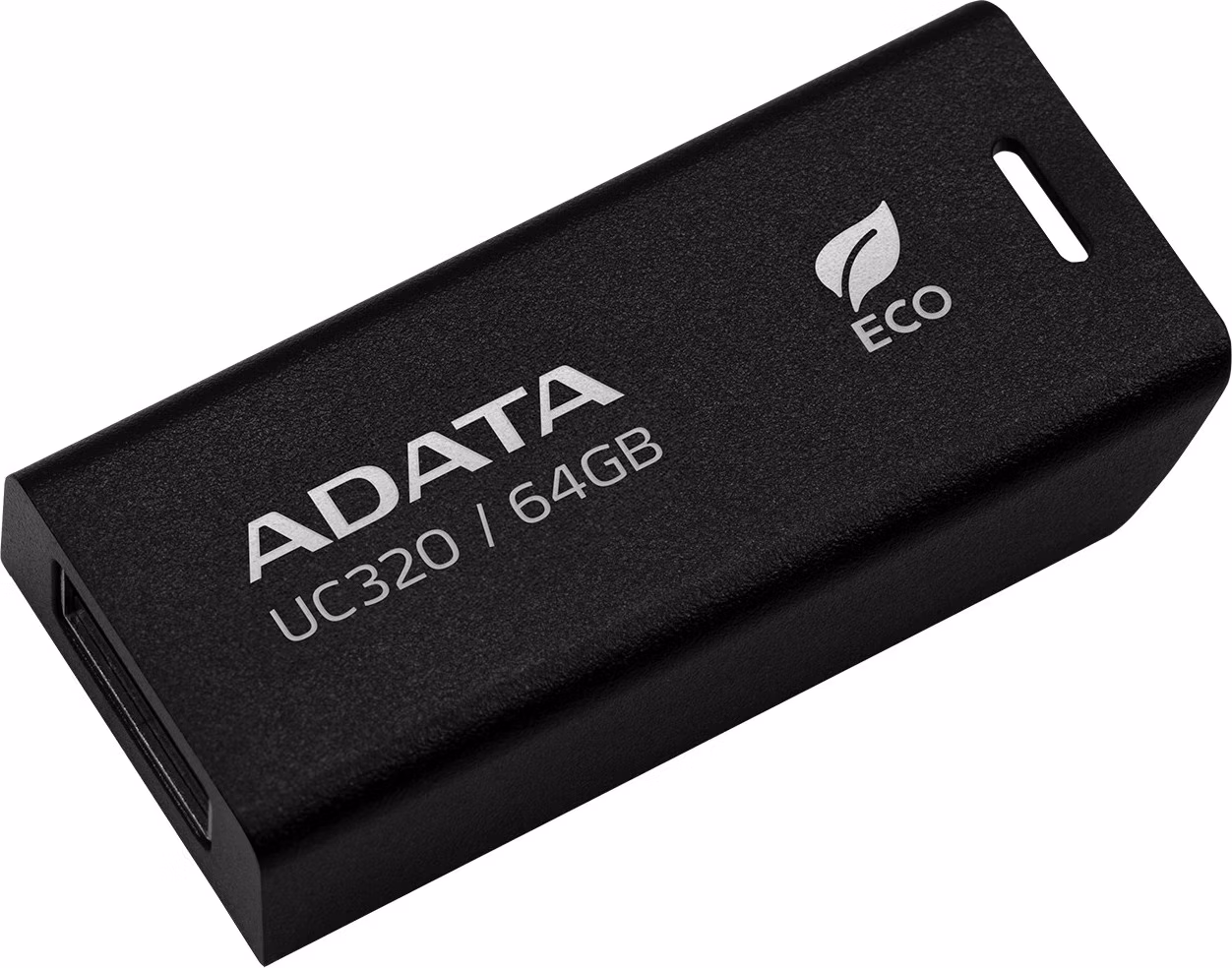 ADATA UC320/64GB/USB 3.2/USB-A/Čierna