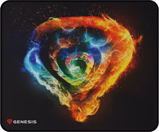 Genesis herná podložka pod myš CARBON 500 M FIRE G2 300x250 mm