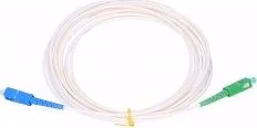 SC/APC - SC/UPC simplex 9/125 SM 1m arm.biely 3mm B3 LSZH