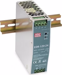 DIGITUS Průmyslový napájecí zdroj 48 V DC, 120 W AC-DC, kovové pouzdro, montáž na DIN lištu