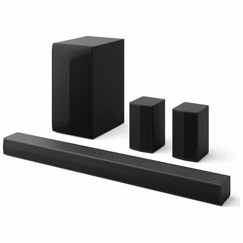 LG S60TR - soundbar s 5.1k priestorovým zvukom a zadné repro