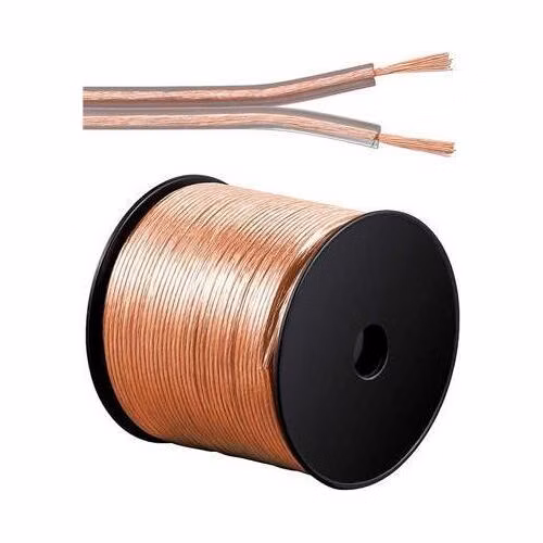 PremiumCord Kabely na propojení reprosoustav 99,9% měď 2x2,5mm2 100m