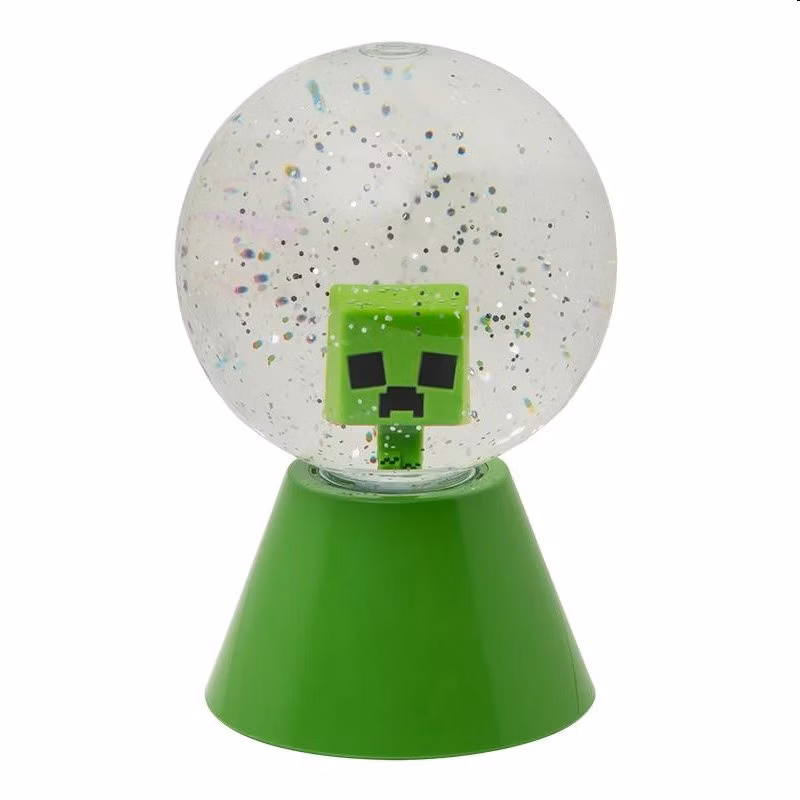 Lamp Creeper Glitter Ball (Minecraft)