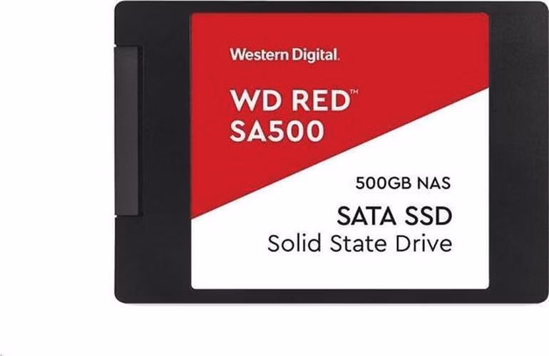 WD RED SSD 3D NAND WDS500G1R0A 500GB SATA/600, (R:560, W:530MB/s), 2.5"