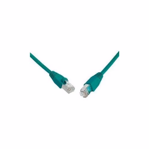 SOLARIX patch kábel CAT5E SFTP PVC 10m zelený snag-proof