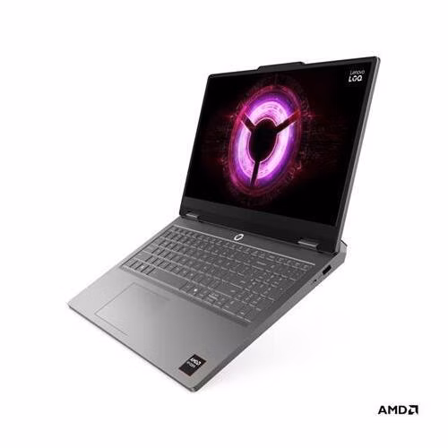 Lenovo LOQ Essential 15ARP11 Ryzen 5 150/16GB/SSD 512GB/15,6"/IPS/FHD/144Hz/300nitů/RTX5050 8GB/bezADPT/bez OS/šedá