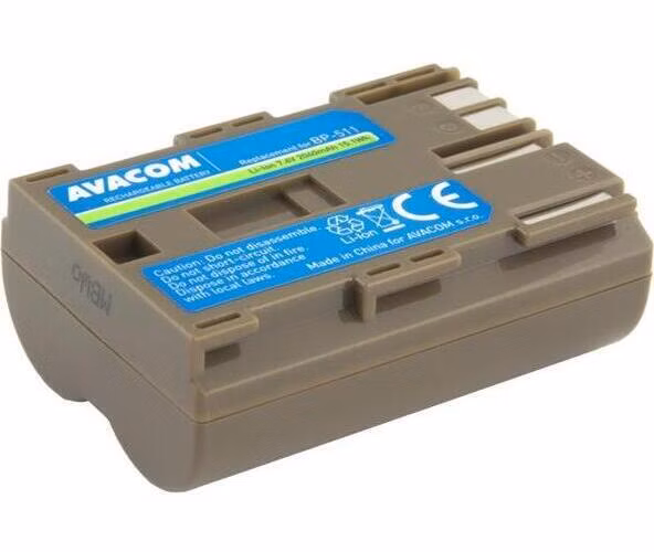 Avacom náhradní baterie Canon BP-511/ 512 Li-Ion 7.4V 2040mAh 15.1Wh