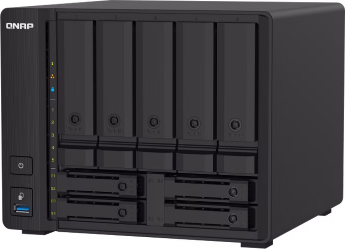 QNAP TS-932PX-4G (1,7GHz / 4GB RAM / 5x 3,5" + 4x 2,5" SATA / 2x 2,5GbE / 2x 10G SFP+ / 3x USB 3.2)
