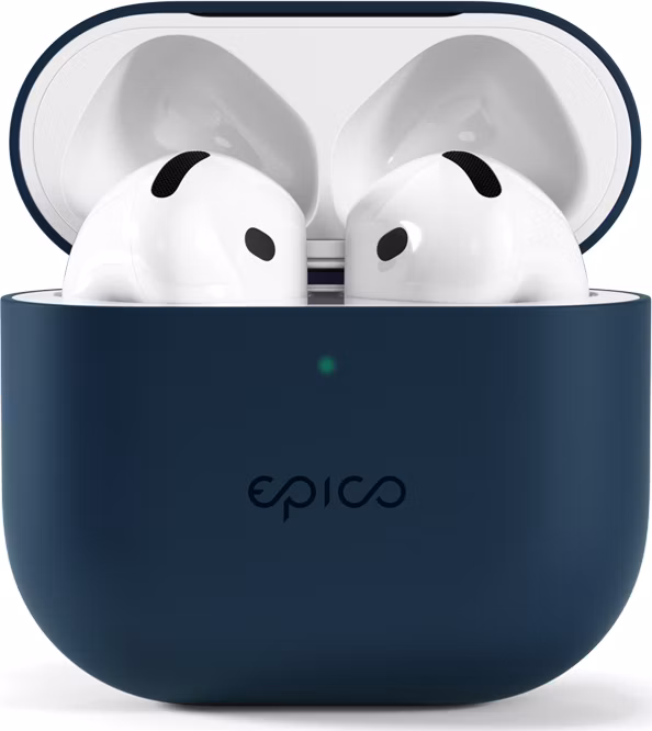Epico silikónové púzdro pre AirPods 4 - modrá