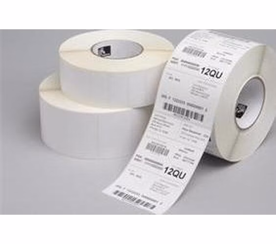 Zebra Label, Paper, 102x152mm; Direct Thermal, Z-Select 2000D, Coated, Permanent Adhesive, 25mm Core, Perforation