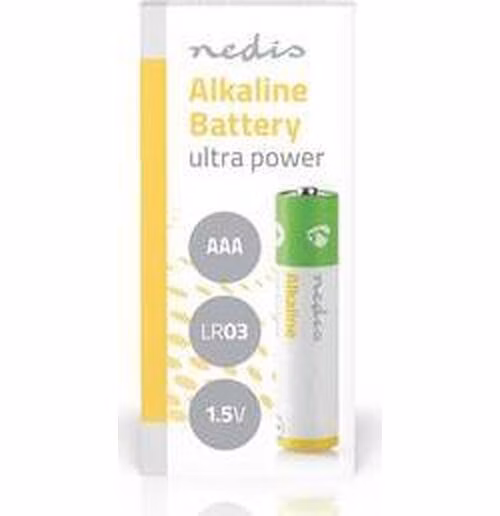 Nedis BAAKLR032SP - Alkalická Baterie AAA | 1.5 V | 2 kusů | Balení ve fólii