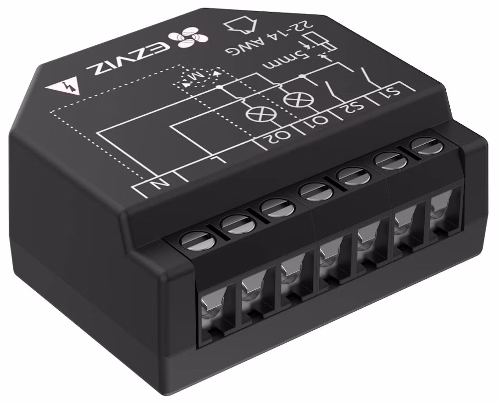 EZVIZ chytré Wi-Fi relé T35 (měření spotřeby), 1 kanál