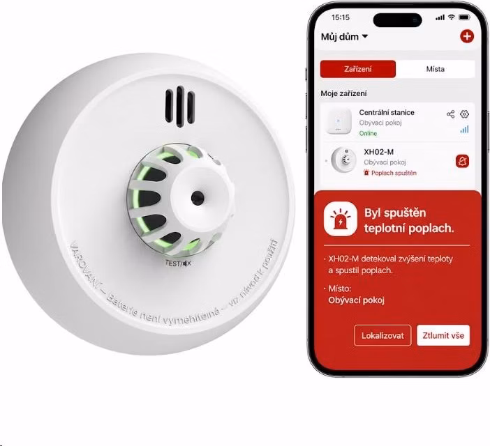 X-Sense XH02-M RF Teplotní senzor s vestavěnou 10letou baterií pro stanici SB550