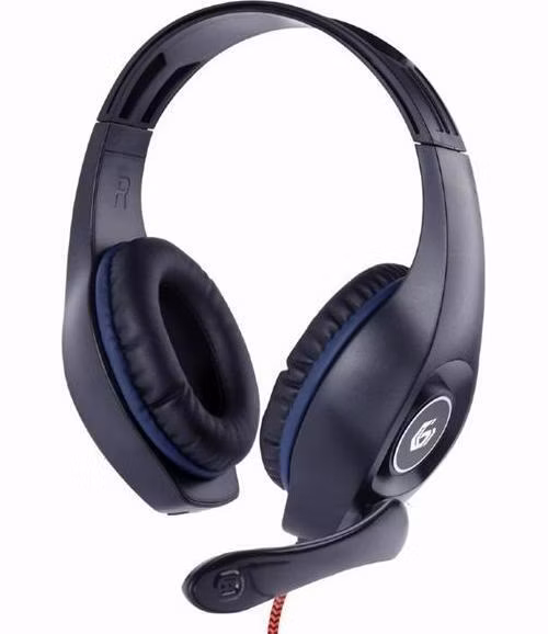 Gembird Stereo headset s mikrofónom, herný, 1 x 3.5 mm miniJack, čieny