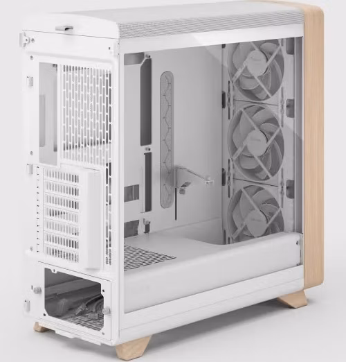 Fractal Design Summit Chalk White TG Clear Tint