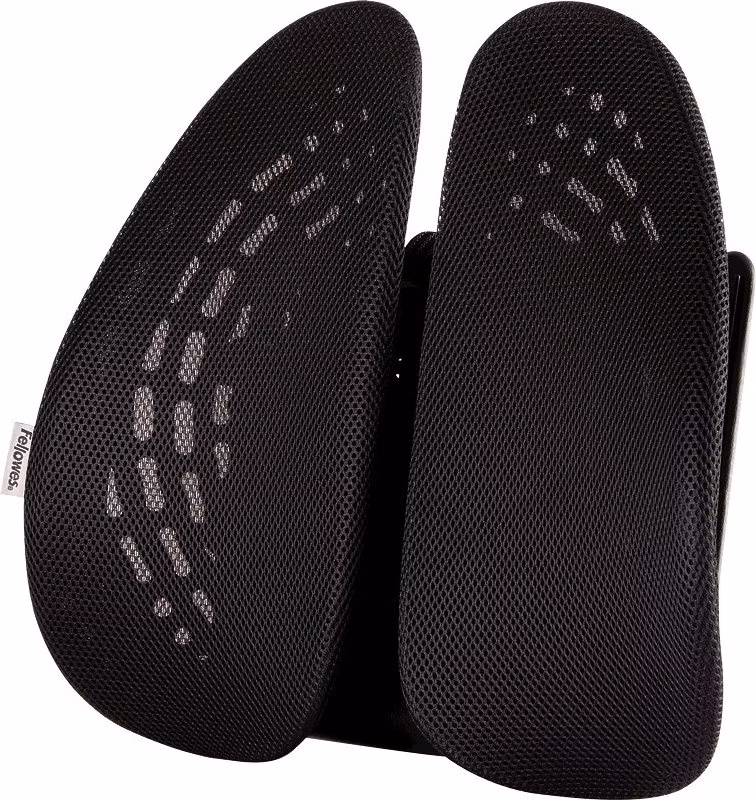 FELLOWES zádová opěrka Back Angel/ 392mm x 428mm x 150mm/ černá