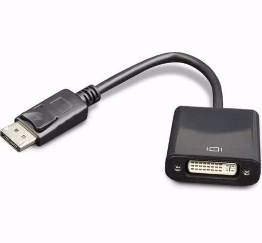 Gembird adaptér DisplayPort v.1 (M) na Dual Link DVI (F) 0.1m kábel, čierny