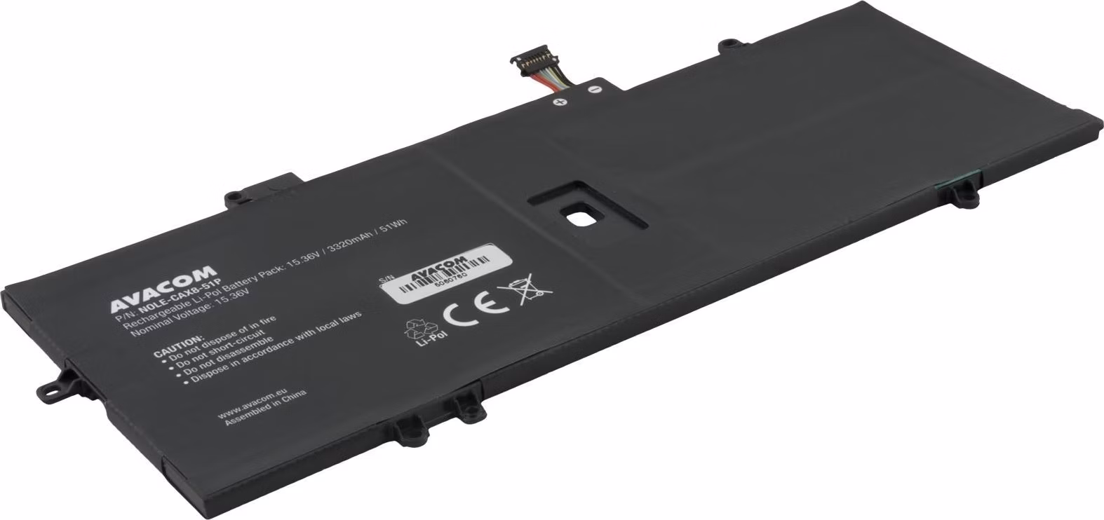 AVACOM náhradní baterie Lenovo X1 Carbon Gen.7, Gen.8 Li-Pol 15,36V 3320mAh 51Wh