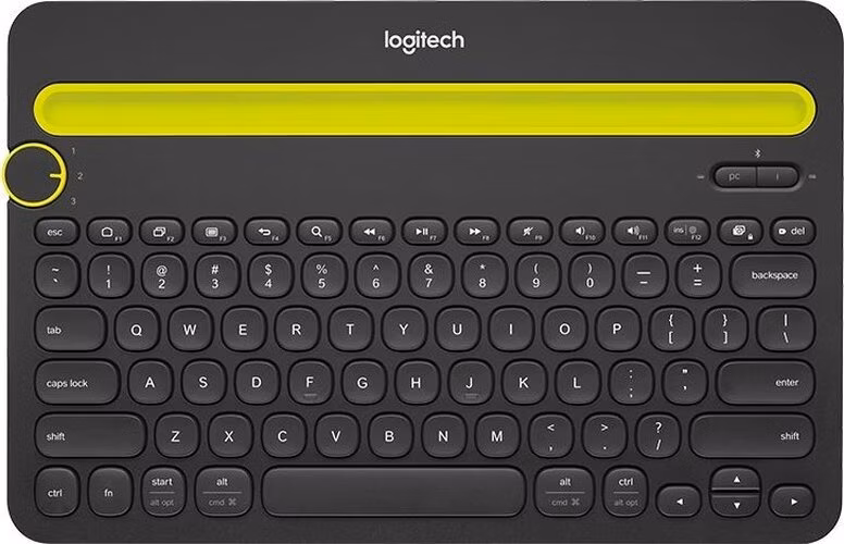 Logitech klávesnice K480/ Bezdrátová/ Bluetooth/ US (americká)/ černá