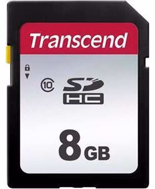 Transcend 8GB SDHC 300S (Class 10) paměťová karta