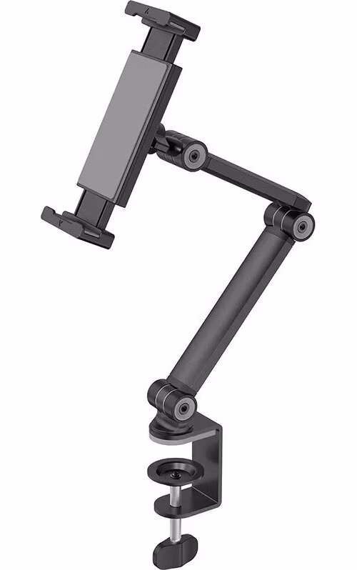 Neomounts DS15-545BL1/Držák tabletu/na stůl/4,7-12,9" /náklon/rotace 360°/3 čepy/černý
