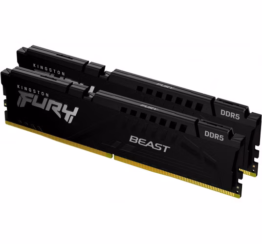 DDR 5.... 32GB . 5200MHz. CL40 FURY Beast Black Kingston XMP (2x16GB)