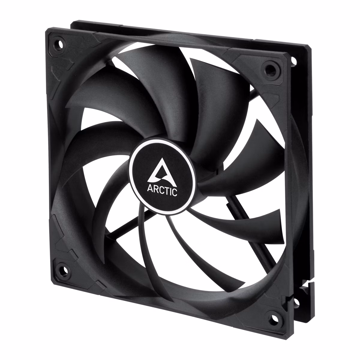 ARCTIC F12 black ventilátor 120mm / černobílý