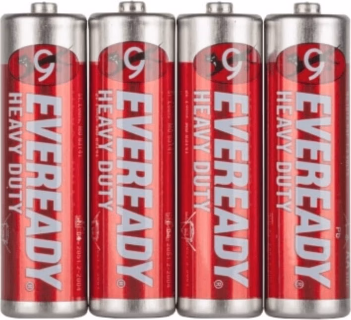 Energizer R6/4P Eveready Red  AA 4pack