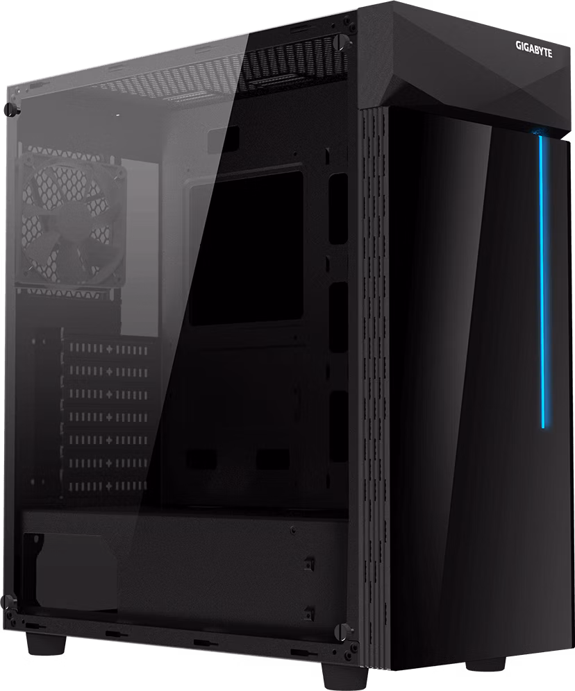 Gigabyte case C200 GLASS, ATX, Mid Tower, POŠKODENÝ OBAL