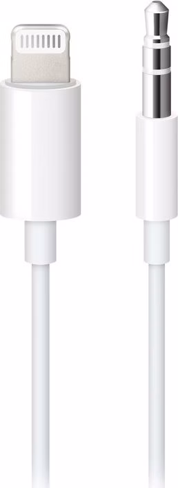 Apple Lightning to 3.5 mm Audio Cable (1.2m) - White