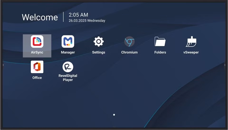 ViewSonic 50"LED Prezentační Display,3840x2160,500nits,5000:1,Android14,24/7,4GB/32GB,HDMI,USB-C,RS232,USB-A,Speaker10W