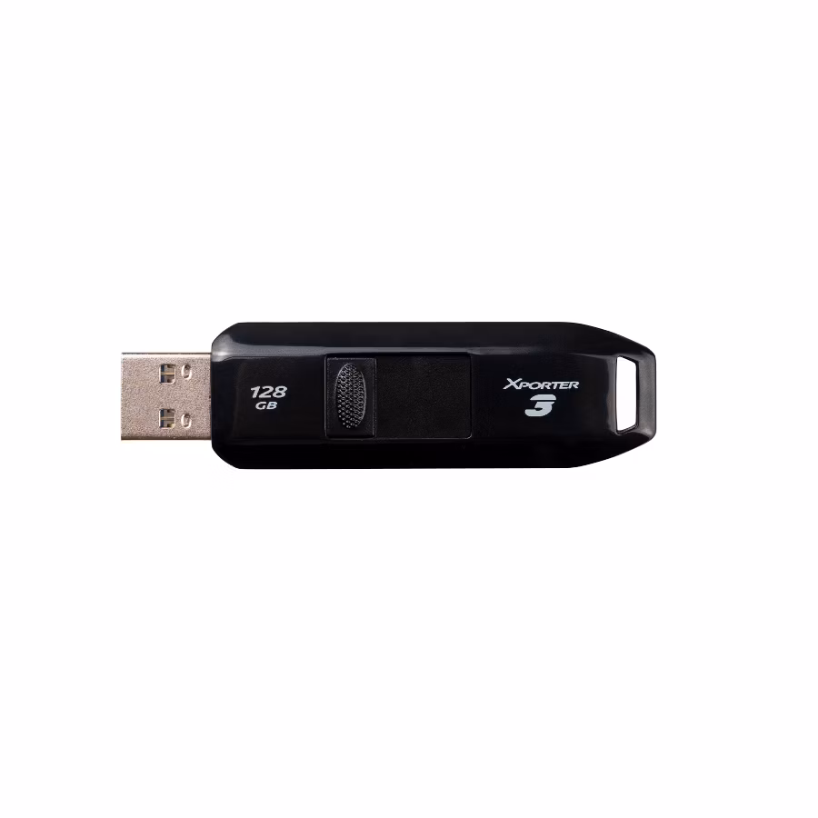 PATRIOT Xporter 3 128GB / USB 3.2 Gen 1 / vysouvací / plastová / černá