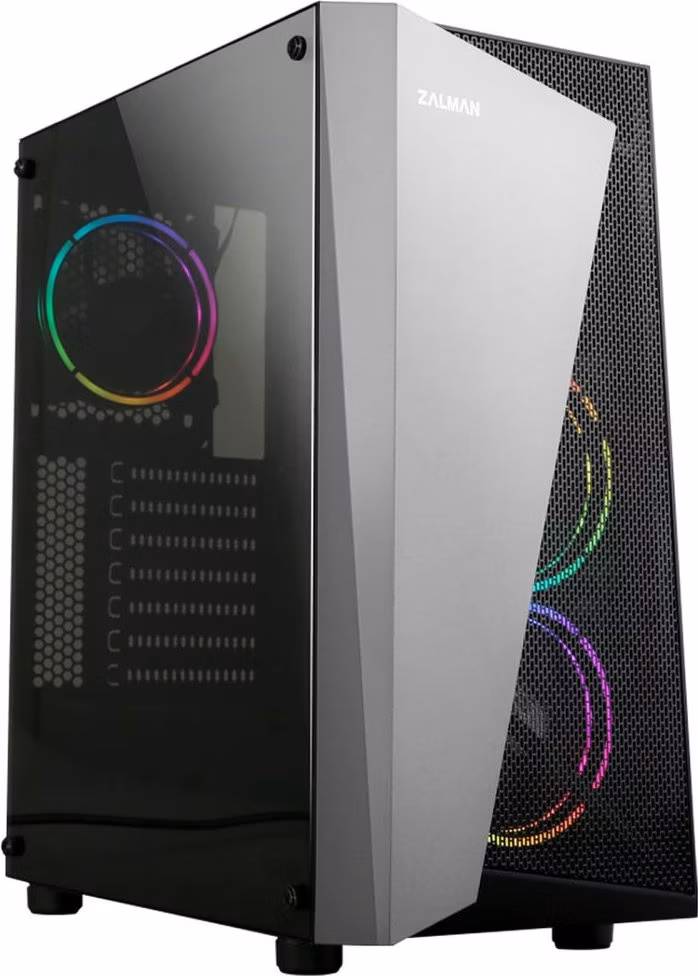 Zalman skříň S4 Plus / Middle tower / ATX / USB 3.0 / USB 2.0 / průhledná bočnice