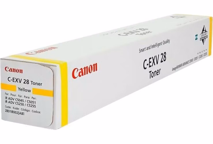 Canon originální TONER CEXV28 YELLOW IR Advance C5045/5051/5250/5255 38 000 stran A4 (5%)
