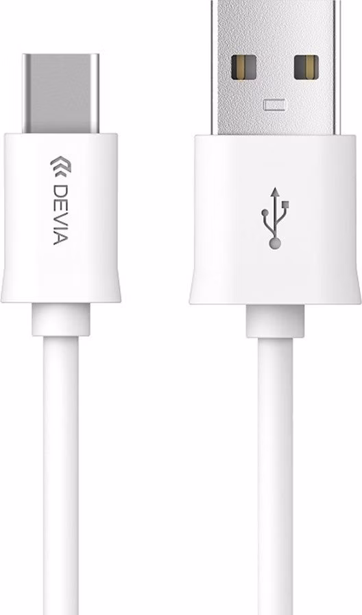 Devia kábel USB-A to USB-C Smart Series Cable 1m - White