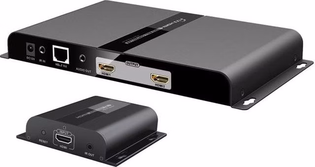 PremiumCord HDMI 1 vstup - 2 výstup, Video Wall controller