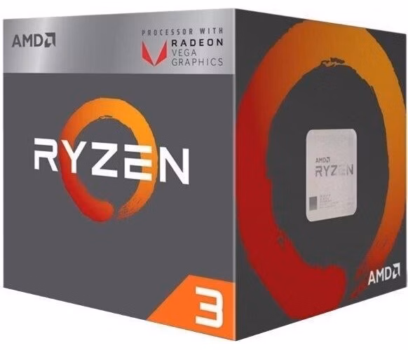 CPU AMD RYZEN 3 4300GE, 4-core, 3.5GHz, 4MB cache, 35W, socket AM4, TRAY