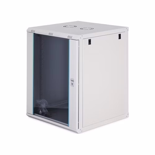 DIGITUS DN-37114 Nástěnná skříň 16U, Dynamic-N, 19", 600x600mm, nesmontovaná, šedá (RAL 7035)