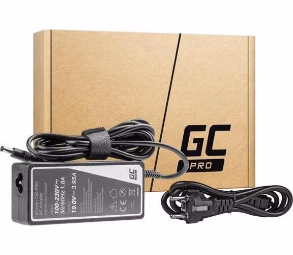 Green Cell PRO Charger / AC Adapter 19V 3.95A 75W for Toshiba Satellite C55 C660 C850 C855 C870 L650 L650D L655 L750 L750D L755