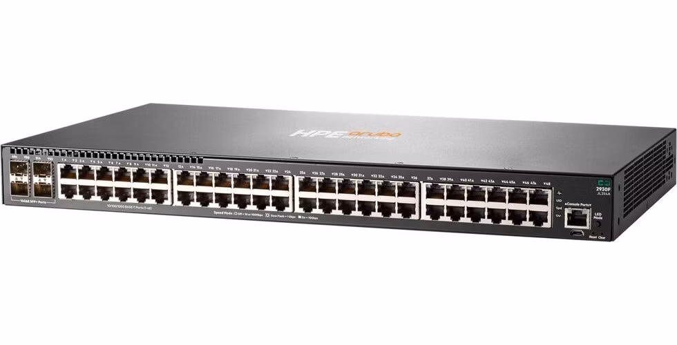 HPE Aruba Networking 2930F 48G 4SFP+ Switch