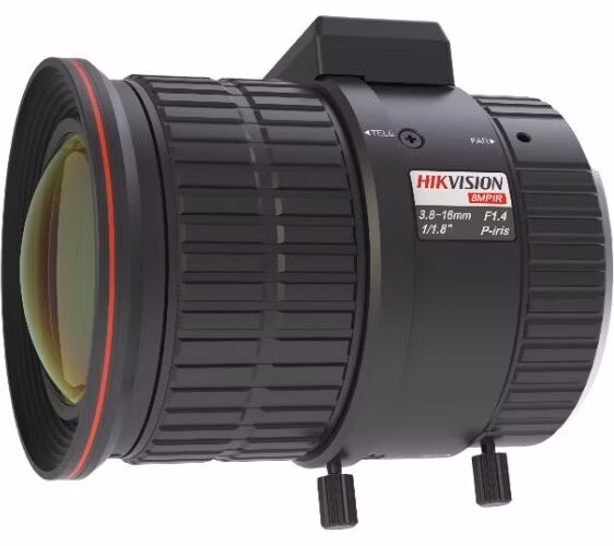 Hikvision HV3816P-8MPIR - objektiv 3,8-16mm P-IRIS pro 4K kamery s aut. clonou s IR korekcí