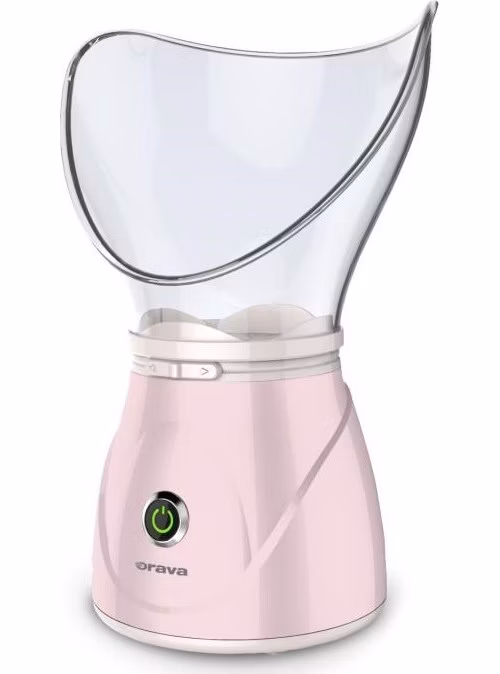 Orava FI-120 AP sauna na obličej, 130 W, uvolňuje svaly, uvolňuje nosní a čelní dutiny, zmírňuje bolest, růžová