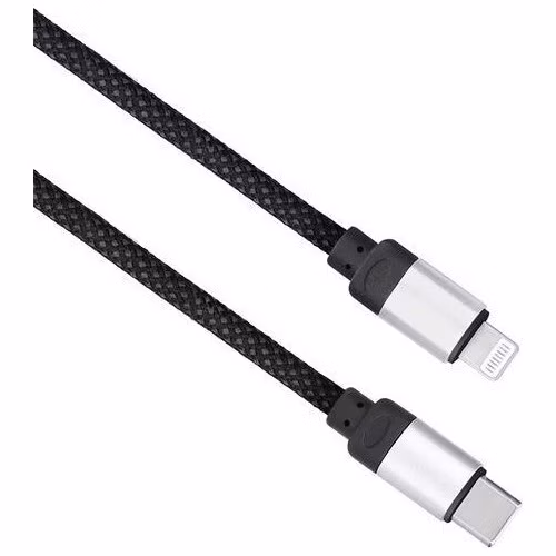 Solight magnetický USB-C/Lightning kabel, USB-C konektor - Lightning konektor, 1m