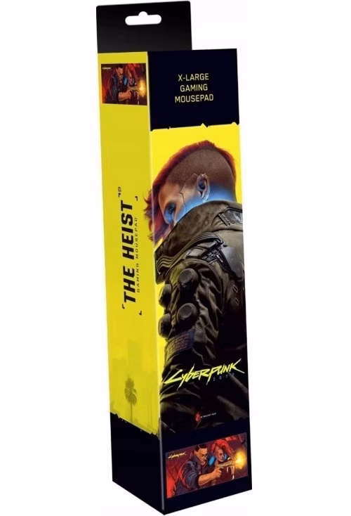 GLO Cyberpunk 2077 The Heist RGB XL Mousepad