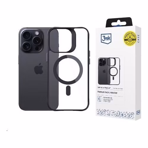 3mk ochranný kryt Satin Armor MagCase pro iPhone 15 Pro