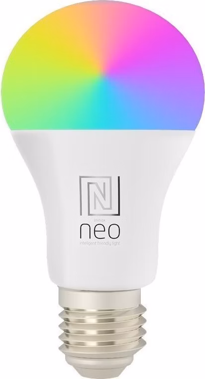 IMMAX NEO SMART LED žárovka E27 11W RGB+CCT barevná a bílá, stmívatelná, Zigbee, TUYA