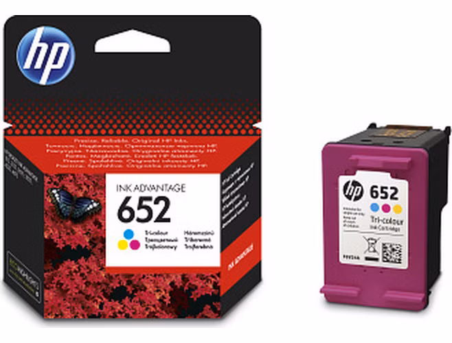 HP 652 Tri-color Original Ink Advantage Cartridge, , F6V24AE (200 pages)