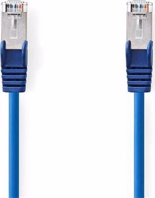 Nedis CCGL85121BU20 - Síťový Kabel Cat 5e SF/UTP | RJ45 Zástrčka - RJ45 Zástrčka | 2 m | Modrá