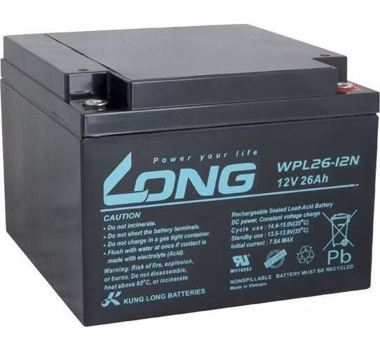 Avacom long baterie 12V 26Ah M5 LongLife 12 let (WPL26-12N)